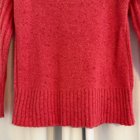 Nine & Company Coral Cable Knit Button Front Cardigan Wool Angora Women’s Medium - Picture 8 of 9